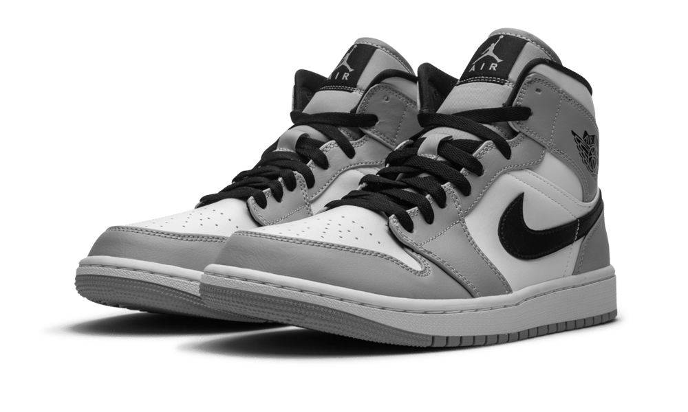 Jordan 1 Mid Light Smoke