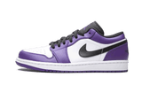 Jordan 1 Low Court Purple White