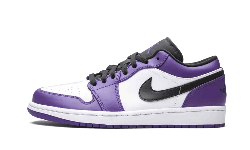 Jordan 1 Low Court Purple White