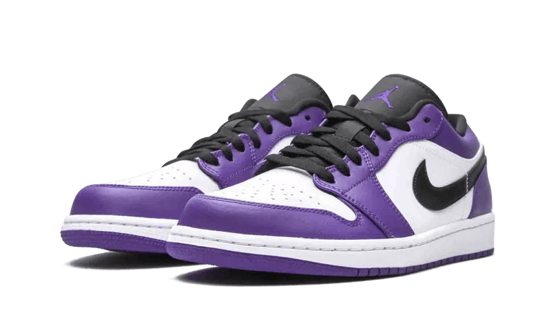 Jordan 1 Low Court Purple White