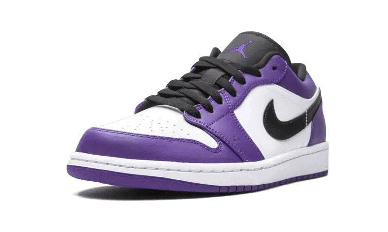 Jordan 1 Low Court Purple White