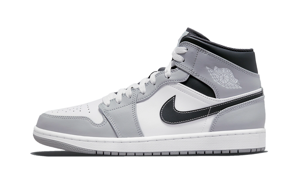 Jordan 1 Mid Light Smoke Grey Anthracite - Shoeinc.de