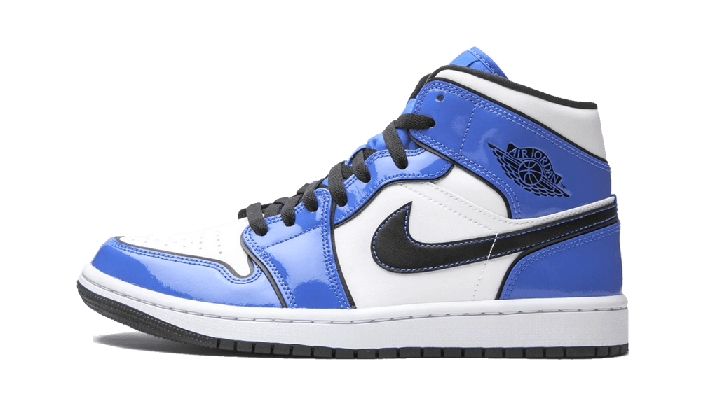 Jordan 1 Mid Signal Blue