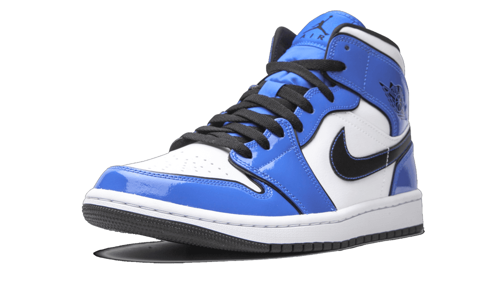 Jordan 1 Mid Signal Blue