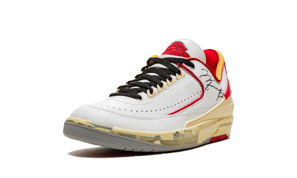 Jordan 2 Retro Low SP Off-White White Red