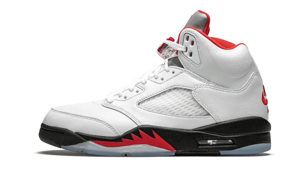 Jordan 5 Retro Fire Red Silver Tongue (2020)