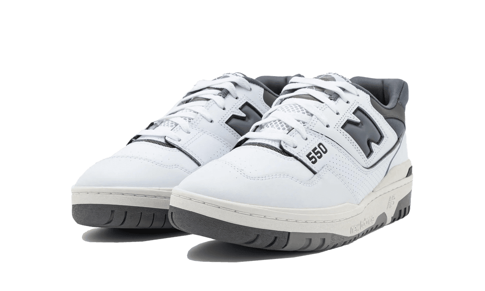 New Balance 550 White Grey Dark Grey