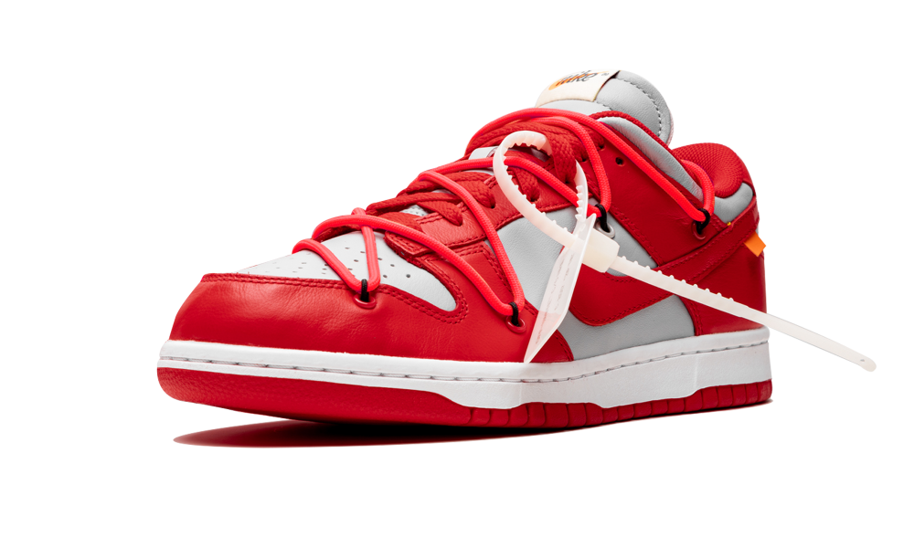 Nike Dunk Low Off-White University Red - Shoeinc.de